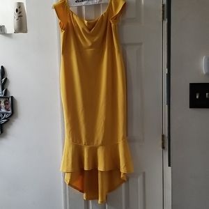 high low maternity dress